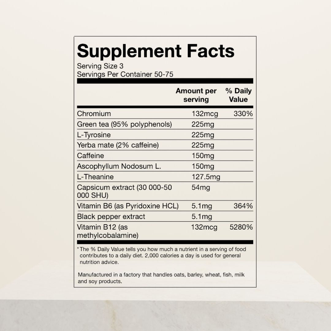 Bodyfat Burner Day | 150 Capsules